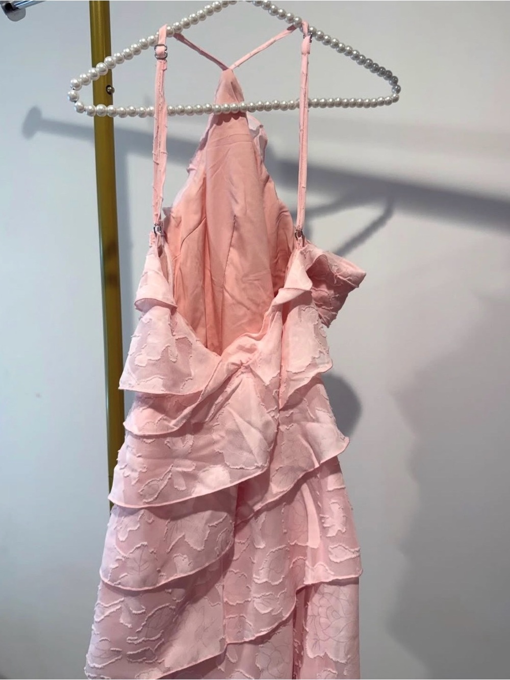 Pink Ruffled Dress - Picture 2 of 2